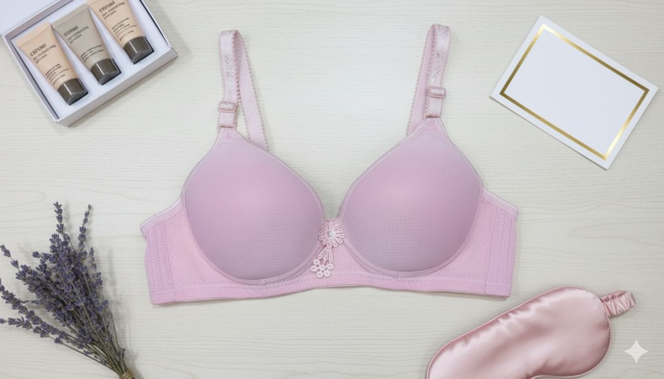 Pack Of 3 - Pink Soft Padded